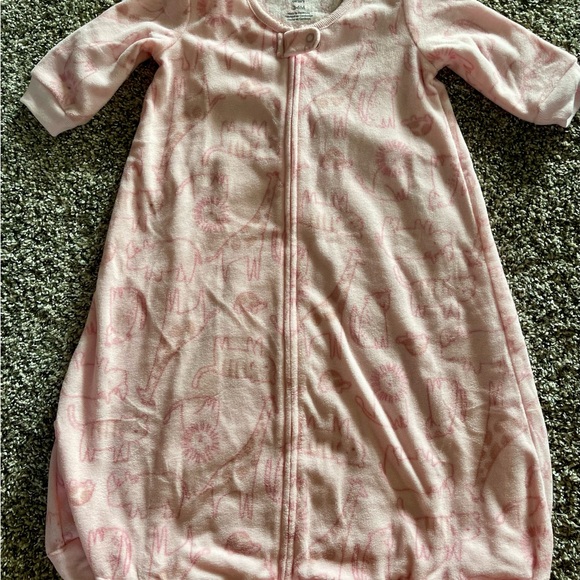 Carter's Just One You 3-6 months Microfleece Sleepbag Animal Print - Picture 1 of 3